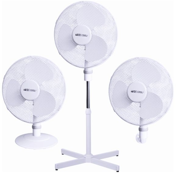 TOO FANS-40-112-W-3IN1 fehér, 40 cm, sebességfokozat száma:3, 40 W, álló ventilátor