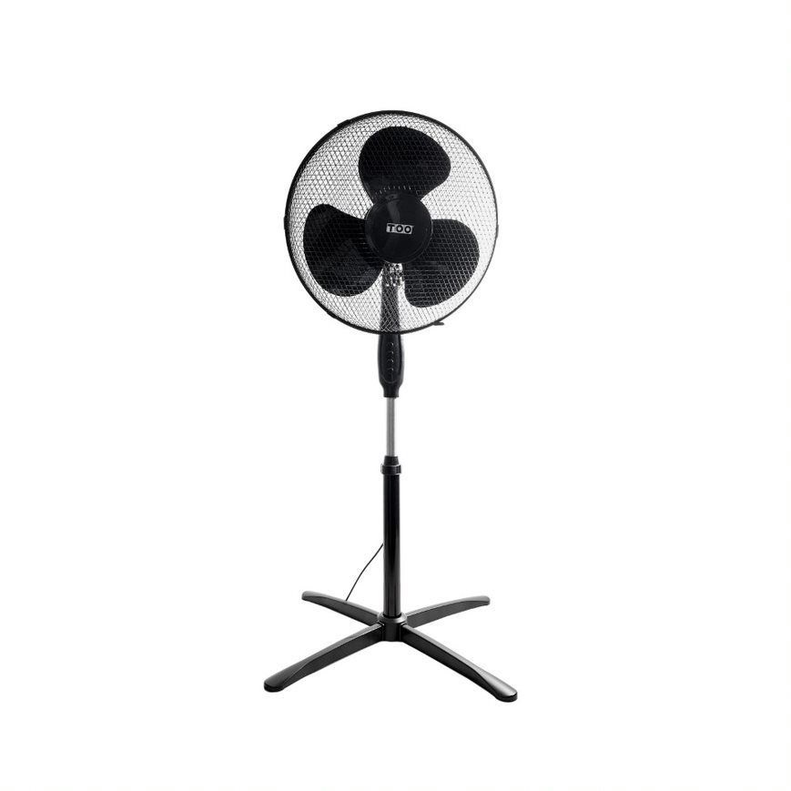 TOO FANS-40-116-B POLAR fekete, 40 cm, sebességfokozat száma:3, 45 W, álló ventilátor(Újracsomagolt)