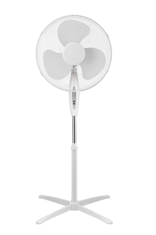 TOO FANS-40-119-W-RC FORST fehér, 40 cm, sebességfokozat száma:3, 40W, álló ventilátor(Újracsomagolt)
