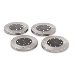 TOO GD-SL004SS-8LED 4db kültéri szolár LED dekorációs fény (Újracsomagolt)