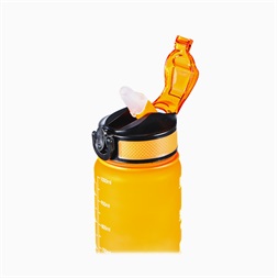 TOO KT-400 1000ml-es színátmenetes motivációs kulacs idézetekkel és időskálával