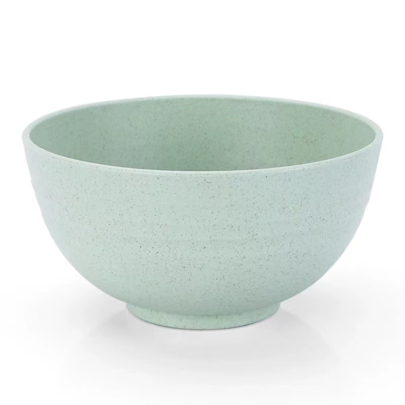 TOO KT-104 5db-os vegyes színekben búzaszalma műanyag tál szett, 13.5×6.5 cm