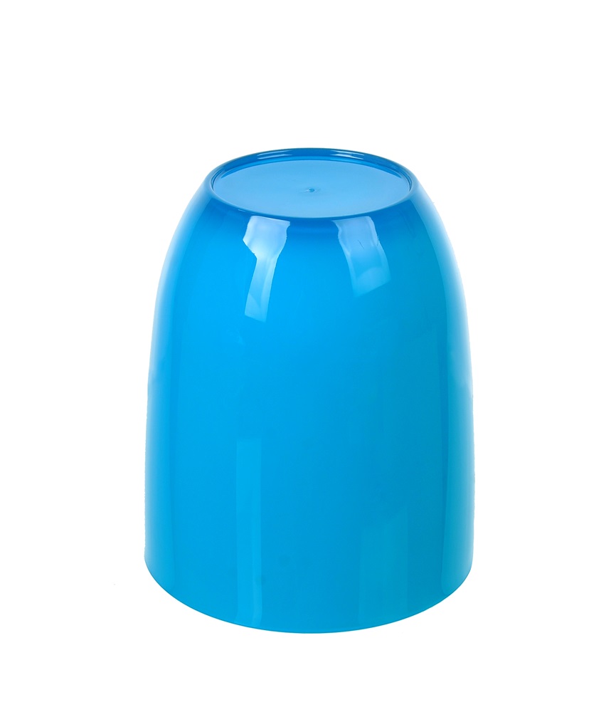 TOO KT-149-BL 500ml-es duplafalú, kerek műanyag pohár