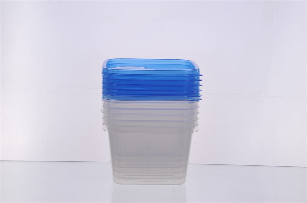 TOO KT-152 6 db-os négyzetes 1.000ml-es ételtároló doboz szett