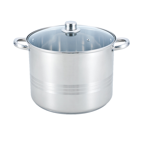 TOO KT-213 11 L-es fazék/lábas fedővel, 26cm-es konyhai rozsdamentes edény