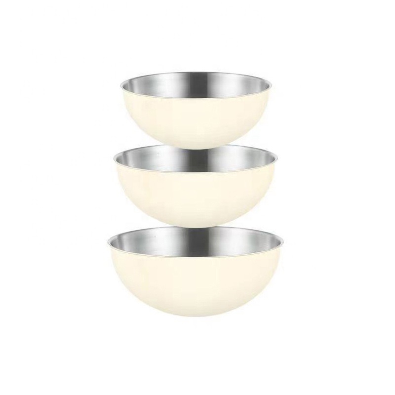 TOO KT-317 Rozsdamentes keverőtál bevonattal 22 cm