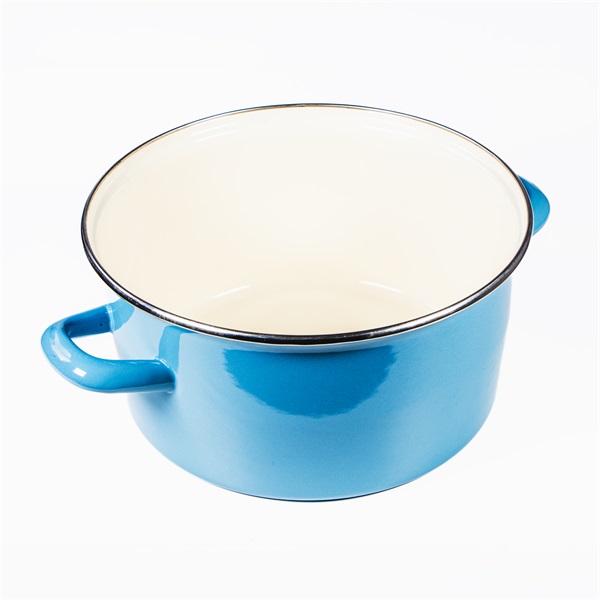 TOO LINE BLUE 3,65 literes, 22cm átmérő, 11cm magasságú lábas (fazék) üveg fedővel