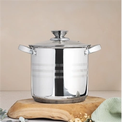 TOO LP-7171 prémium rozsdamentes 6 darabos edénykészlet, 4,3 liter+5,6 liter+7,2 liter fazék/lábas+fedők