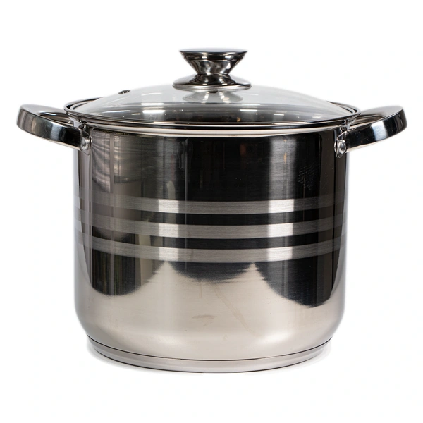 TOO LP-7171-7L prémium rozsdamentes edény  7,2 liter fazék/lábas+fedő 22 x 22cm