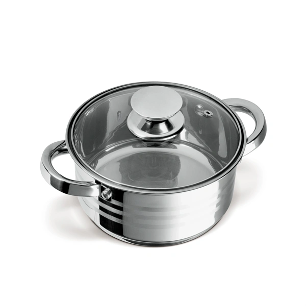 TOO LP-7172 prémium rozsdamentes 6 darabos edénykészlet, 2,3 liter+4,2 liter+5,8 liter fazék/lábas+fedők