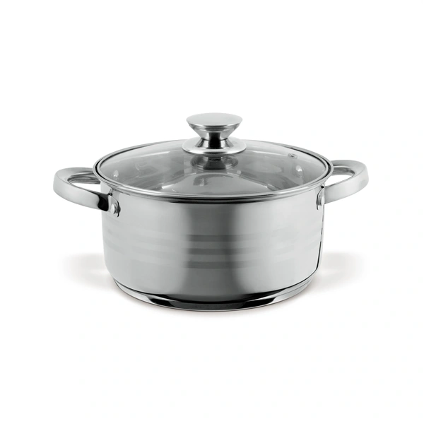 TOO LP-7172 prémium rozsdamentes 6 darabos edénykészlet, 2,3 liter+4,2 liter+5,8 liter fazék/lábas+fedők