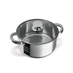 TOO LP-7172 prémium rozsdamentes 6 darabos edénykészlet, 2,3 liter+4,2 liter+5,8 liter fazék/lábas+fedők