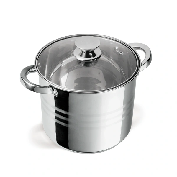 TOO LP-7173 prémium rozsdamentes 6 darabos edénykészlet, 9 liter+11,1 liter+17,5 liter fazék/lábas+fedők