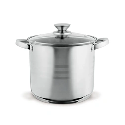 TOO LP-7173 prémium rozsdamentes 6 darabos edénykészlet, 9 liter+11,1 liter+17,5 liter fazék/lábas+fedők