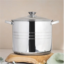 TOO LP-7173 prémium rozsdamentes 6 darabos edénykészlet, 9 liter+11,1 liter+17,5 liter fazék/lábas+fedők