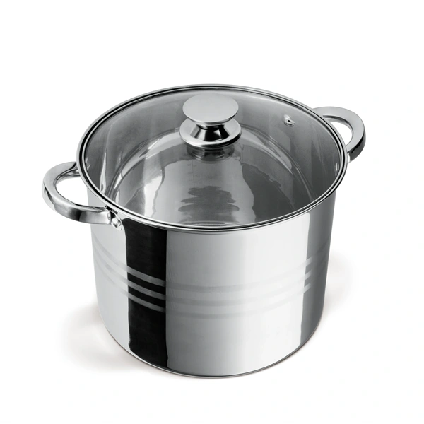 TOO LP-7173 prémium rozsdamentes 6 darabos edénykészlet, 9 liter+11,1 liter+17,5 liter fazék/lábas+fedők