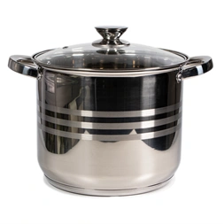 TOO LP-7173-9L prémium rozsdamentes edény  9 liter fazék/lábas+fedő 24 x 20cm