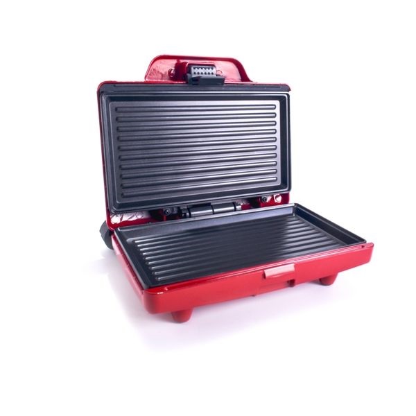 TOO SM-103R-750W 2in1 piros grill - panini szendvicssütő (Újracsomagolt)