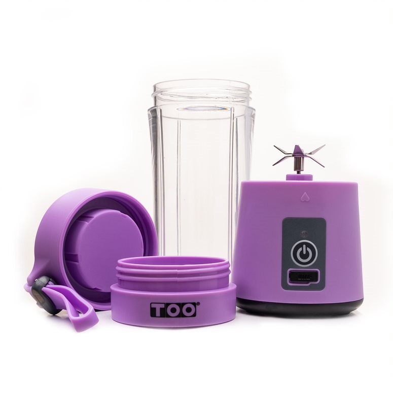 TOO SM-380-P 0,38L lila akkumulátoros smoothie készítő