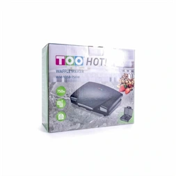 TOO WM-105B-750W fekete gofrisütő (Újszerű)