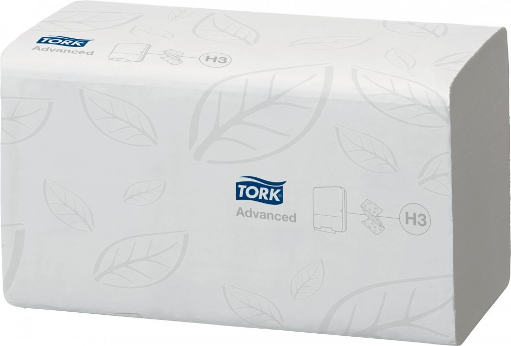 TORK Advanced "Z" 2 rétegű 250 lap hajtogatott kéztörlő