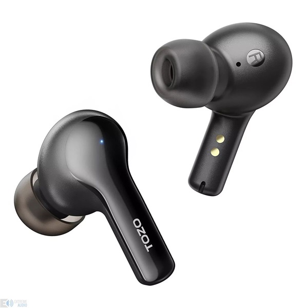 TOZO A2 Agile Pods True Wireless Bluetooth fekete fülhallgató