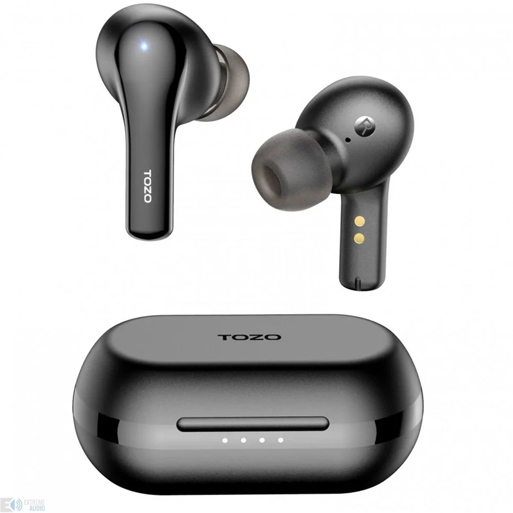 TOZO A2 Agile Pods True Wireless Bluetooth fekete fülhallgató