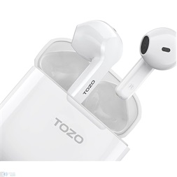 TOZO A3 Pro True Wireless Bluetooth fehér fülhallgató