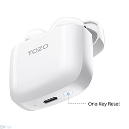 TOZO A3 Pro True Wireless Bluetooth fehér fülhallgató