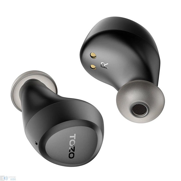 TOZO Agile Dots True Wireless Bluetooth fekete fülhallgató