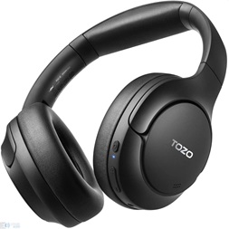 TOZO H10 BK fekete zajszűrős Bluetooth fejhallgató