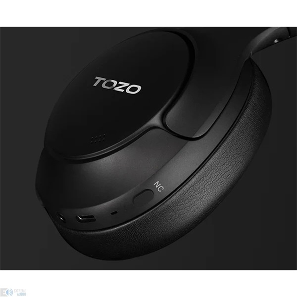 TOZO H10 BK fekete zajszűrős Bluetooth fejhallgató