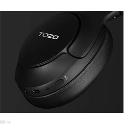 TOZO H10 BK fekete zajszűrős Bluetooth fejhallgató