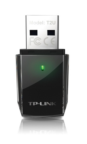 TP-Link Archer T2U v2 AC600 Vezeték nélküli 433Mbps+150Mbps USB adapter