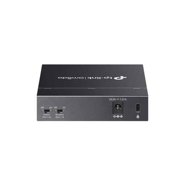 TP-Link DS105GP Omada 5x GbE LAN 4xPoE+ port nem menedzselhető asztali switch