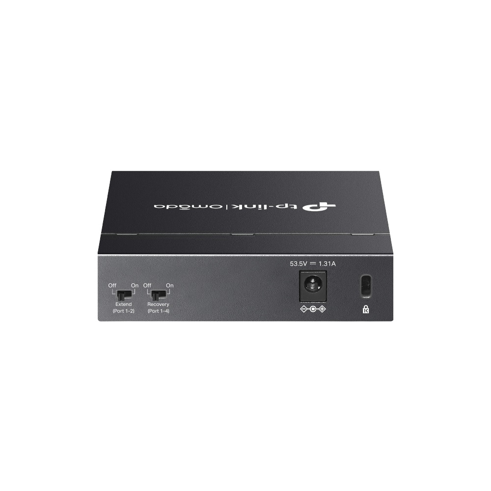 TP-Link DS105GP Omada 5x GbE LAN 4xPoE+ port nem menedzselhető asztali switch