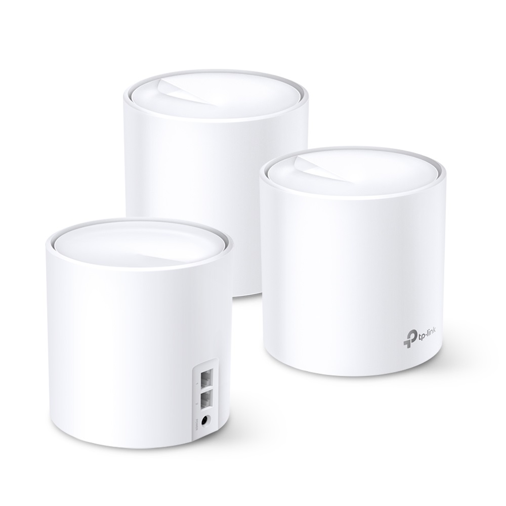 TP-Link Deco X60 AX3000 Whole Home Mesh Wi-Fi 6 Vezeték nélküli rendszer (2db-os)