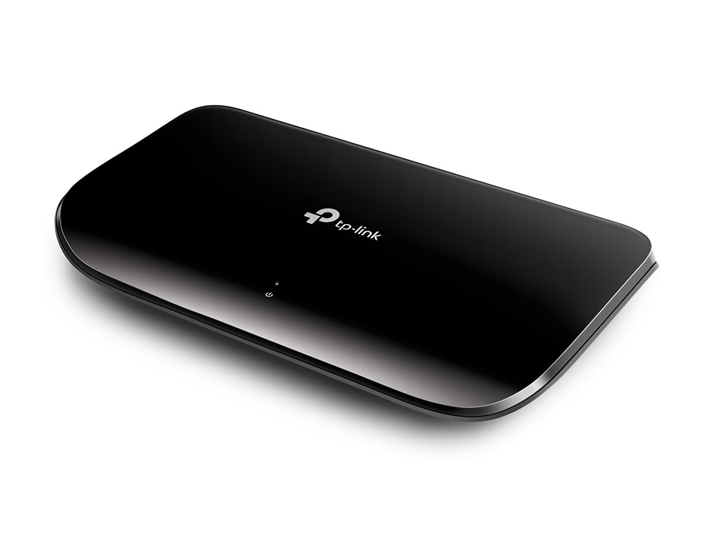 TP-Link TL-SG1008D 8port 10/100/1000Mbps LAN nem menedzselhető asztali Switch