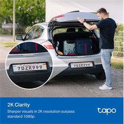 TP-Link Tapo C410 KIT 2K 3MP IP65 kültéri Napelemes biztonsági Wi-Fi kamera szett