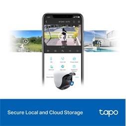 TP-Link Tapo C520WS 2K 4MP IP66 kültéri forgatható biztonsági Wi-Fi kamera