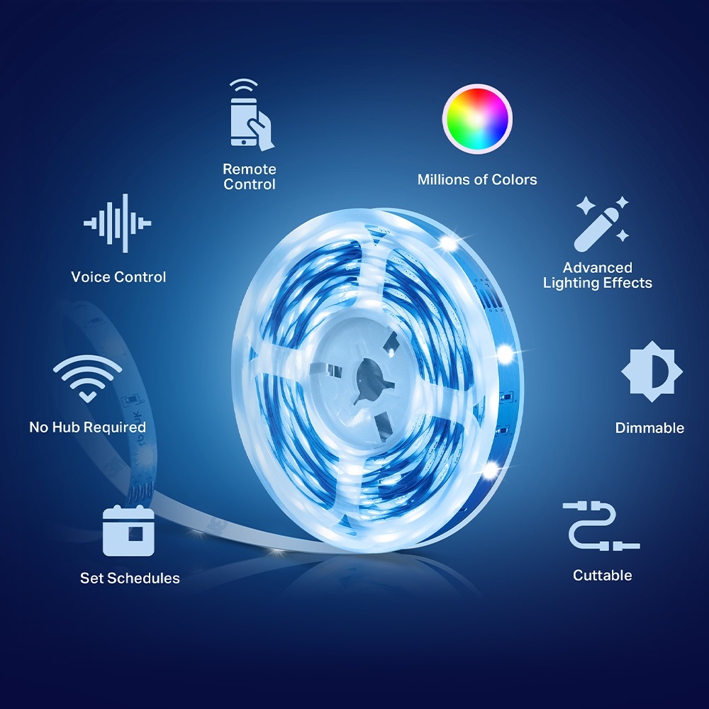 TP-Link Tapo L900-5 Smart Wi-Fi-s 5 méteres LED szalag