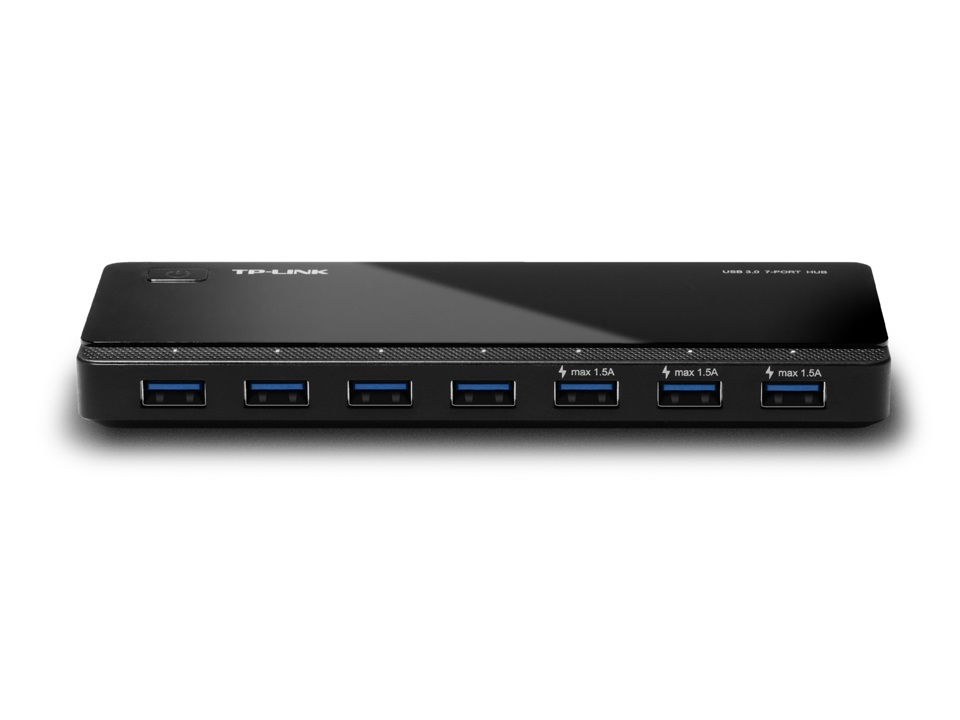 TP-Link UH700 7portos USB3.0 HUB táppal