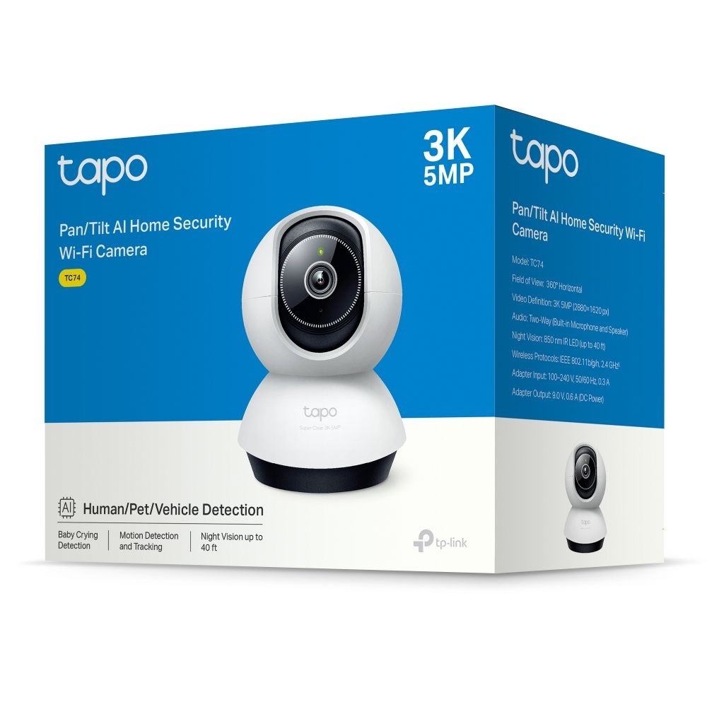 TP-LINK TC74 AI otthoni biztonsági Wi-Fi kamera - R