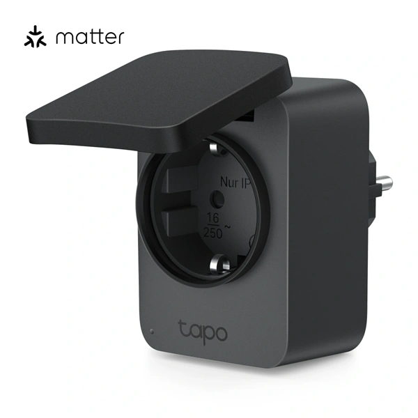 TP-LINK Tapo P410M kültéri Wi-Fi-s okos aljzat
