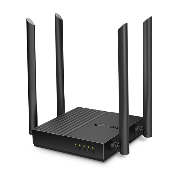TP-Link Archer A64 AC1200 fekete vezeték nélküli MU-MIMO Wi-Fi router