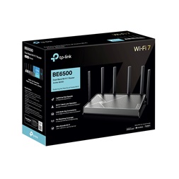 TP-Link Archer BE400 BE6500 fekete kétsávos Wi-Fi 7 router