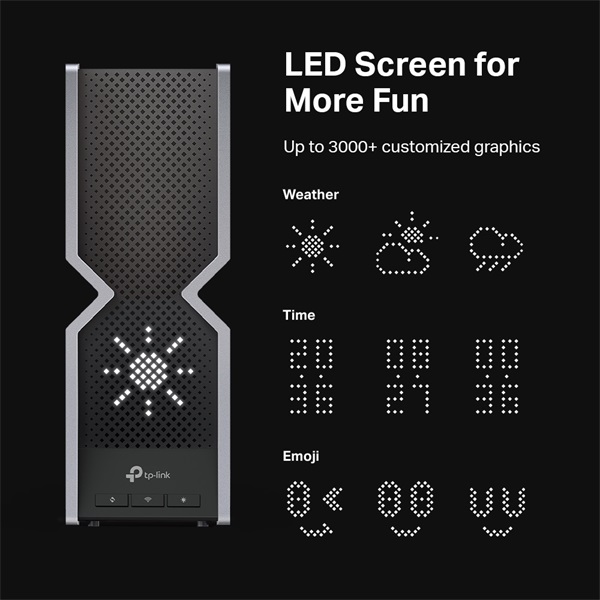 TP-Link Archer BE800 BE19000 háromsávos Wi-Fi 7 router