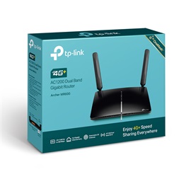 TP-Link Archer MR600 4G+ Cat6 AC1200 kétsávos vezeték nélküli Gigabit router