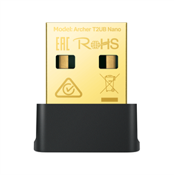TP-Link Archer T2UB Nano AC600 Nano Dual-Band Vezeték nélküli Bluetooth 4.2 USB Adapter