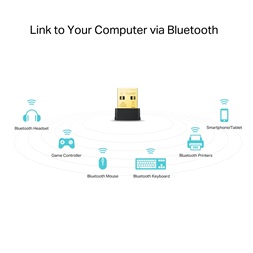 TP-Link Archer T2UB Nano AC600 Nano Dual-Band Vezeték nélküli Bluetooth 4.2 USB Adapter